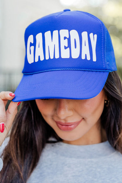 Bluing GAME DAY Graphic Mesh Back Baseball Cap