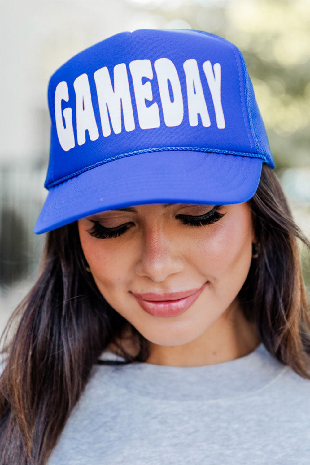 Bluing GAME DAY Graphic Mesh Back Baseball Cap